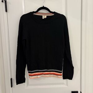 Anthropologie striped hem sweater